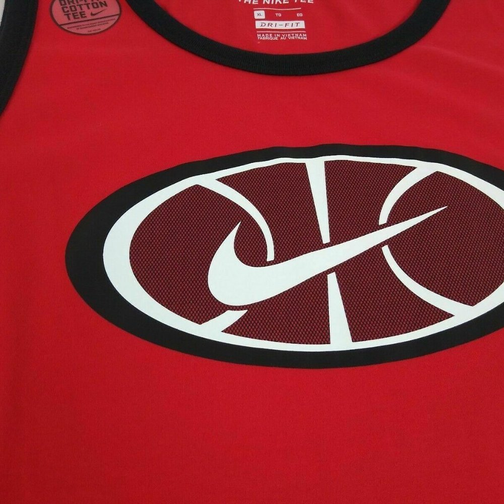 Nike Mens Dri Fit Sleeveless Basketball Tank Top - Picture 2 of 4